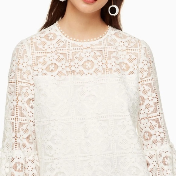 Kate Spade Dress Size 12 NWT White Nights - Picture 3 of 6